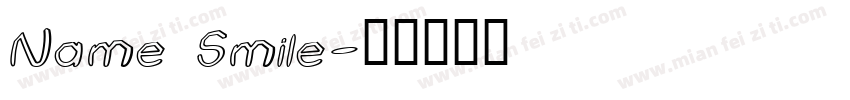 Name Smile字体转换